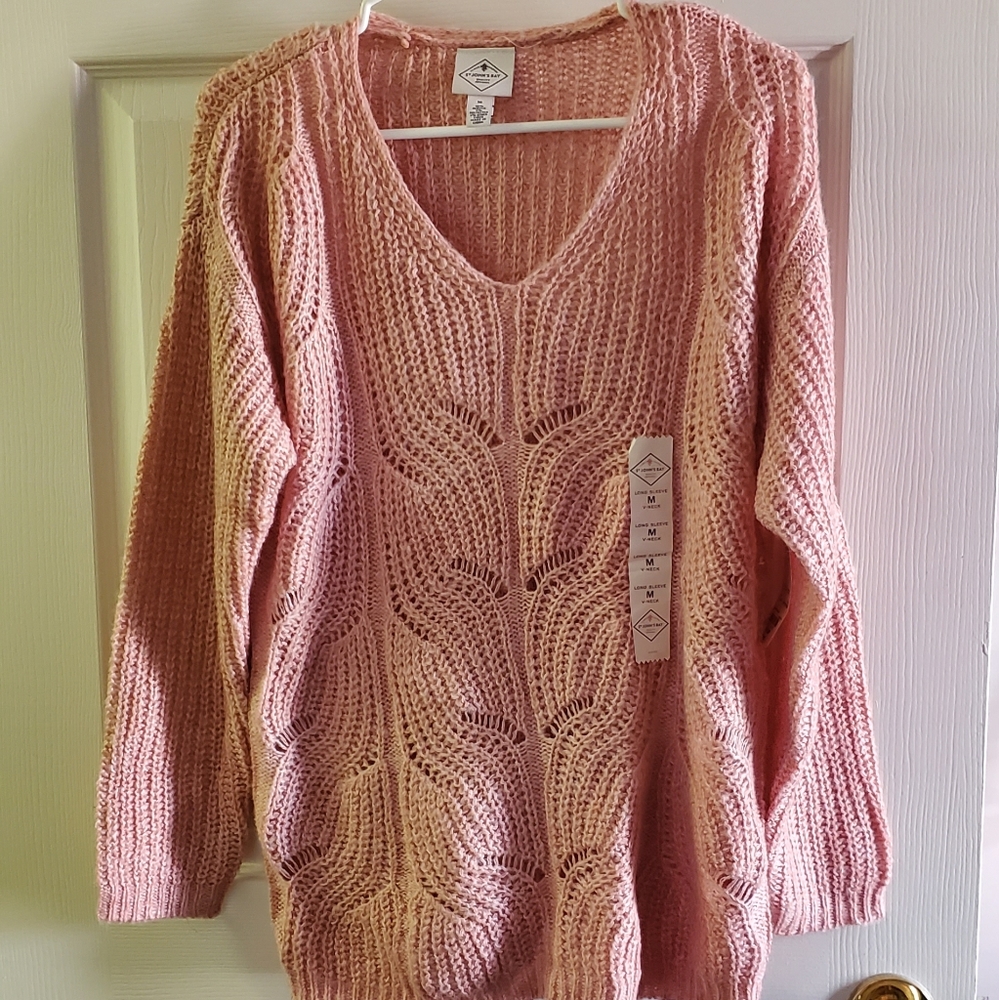 Peach sweater